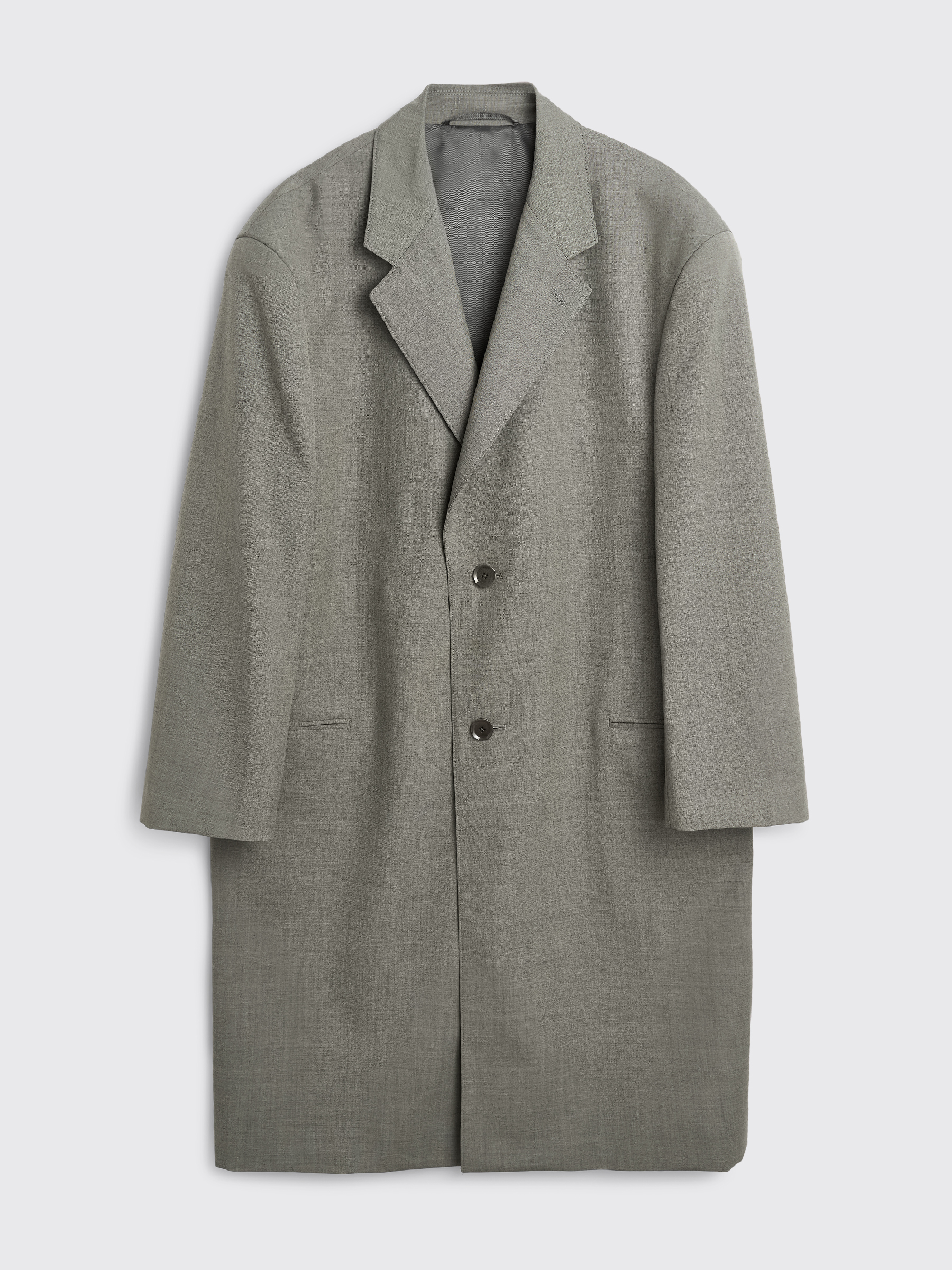Lemaire Light Suit Coat Light Grey