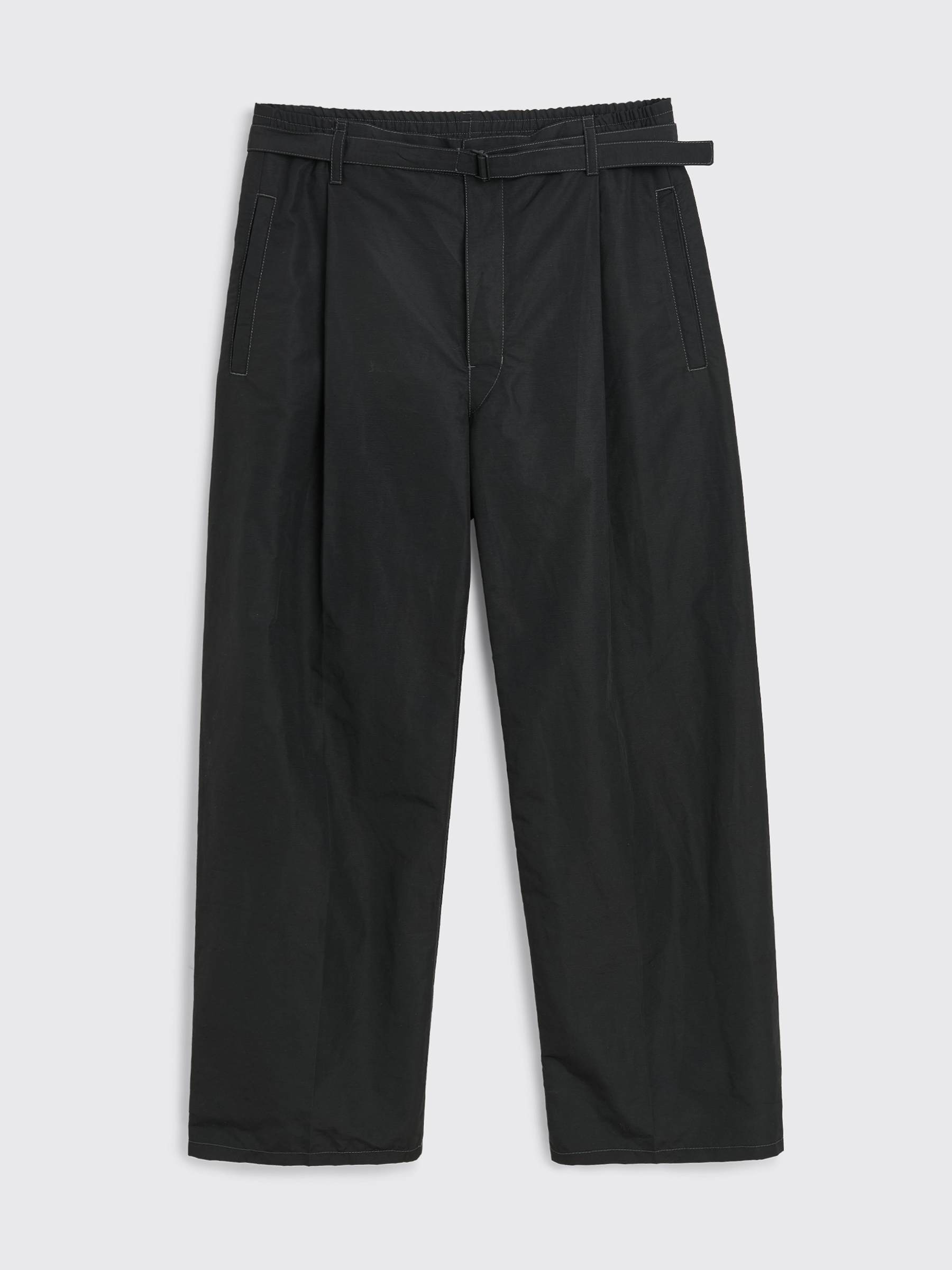 Très Bien - Lemaire Belted Easy Pants Black