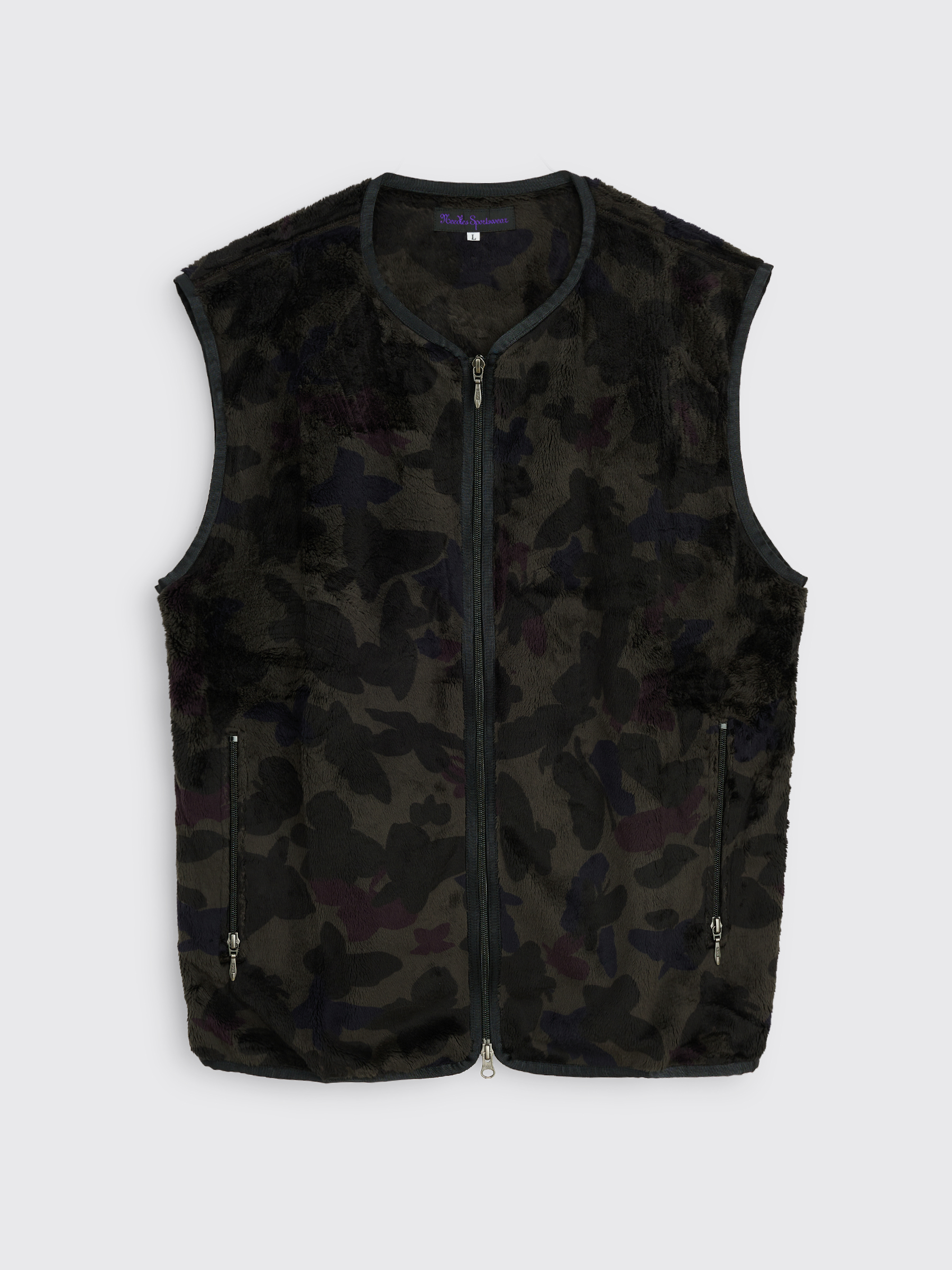 【新品未使用】Needles W.U. Piping Vest Leopard