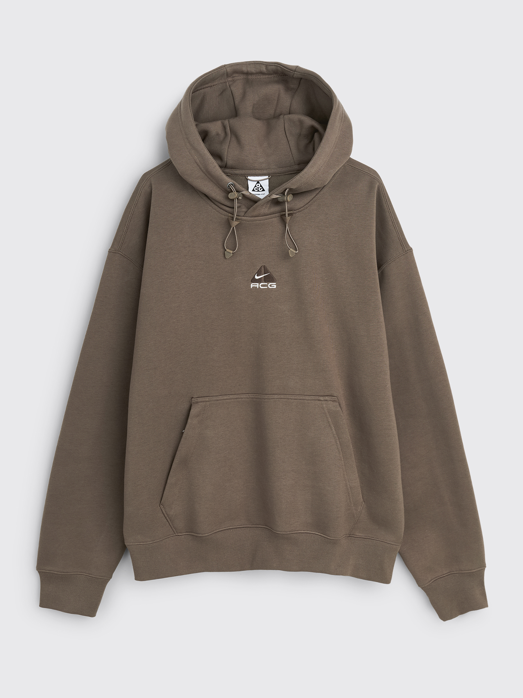 Très Bien - ACG Therma-FIT Hooded Fleece Pullover Sweater Olive Grey