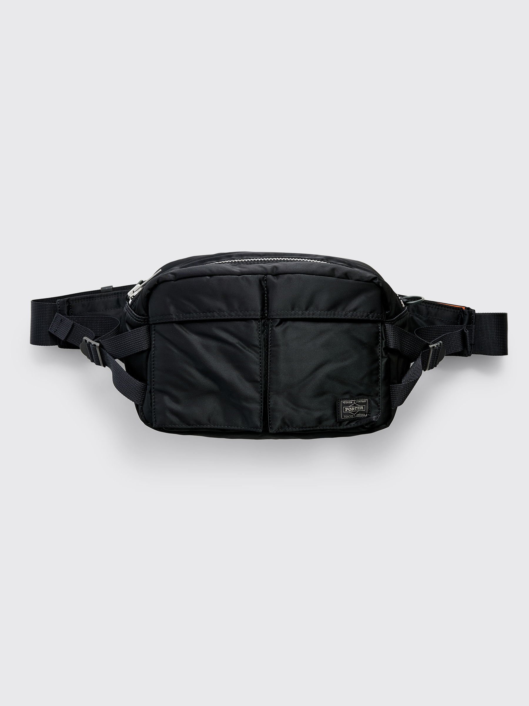 Porter Tanker Waist Bag Large Black