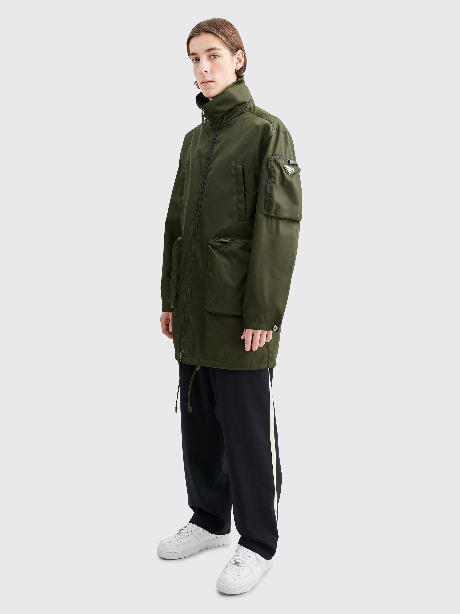prada military jacket