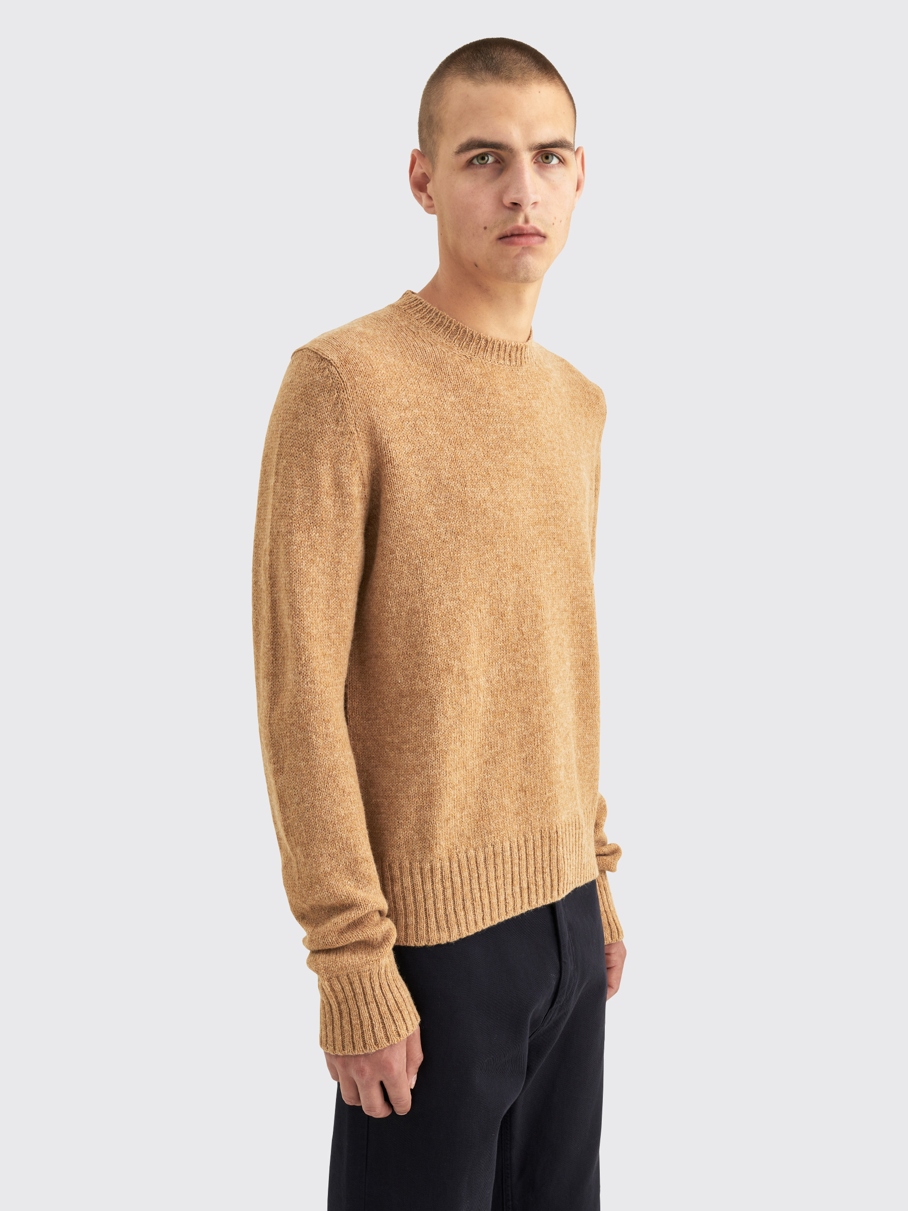 prada shetland wool sweater