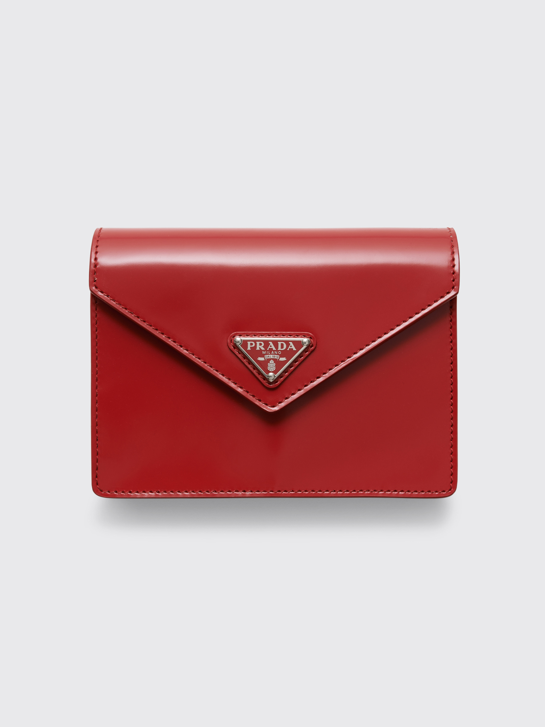 Très Bien - Prada Playing Cards With Leather Case Scarlet Red
