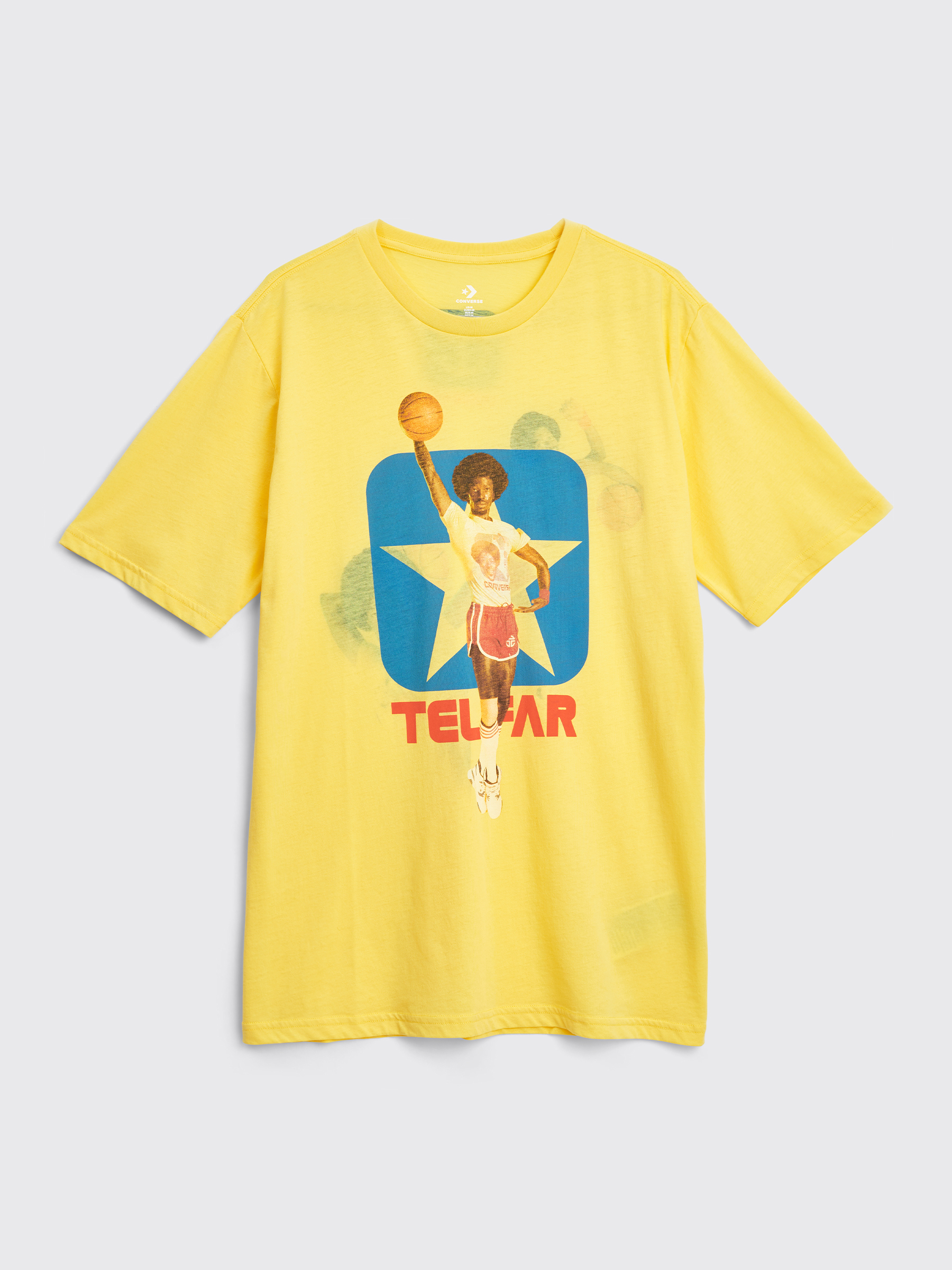 converse yellow t shirt